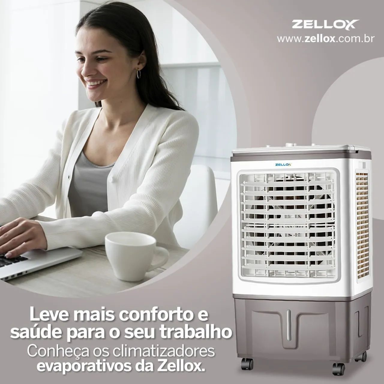 Climatizador de Ar Zellox ZLX-30A 30L | 220V - Foto 3