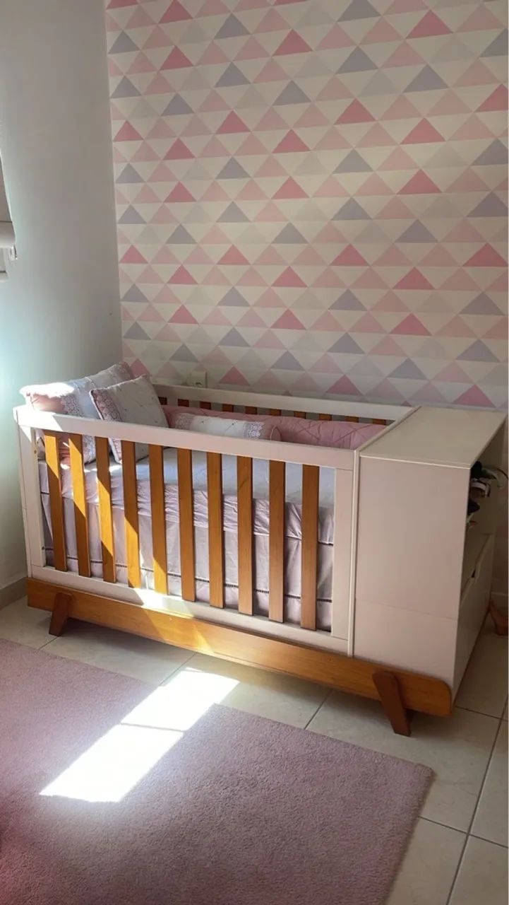 BERÇO COM COLCHÃO 64385926140546122