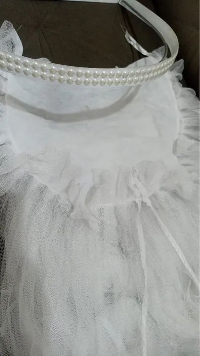 Dossel em pérolas + Mosquiteiro - Foto 2