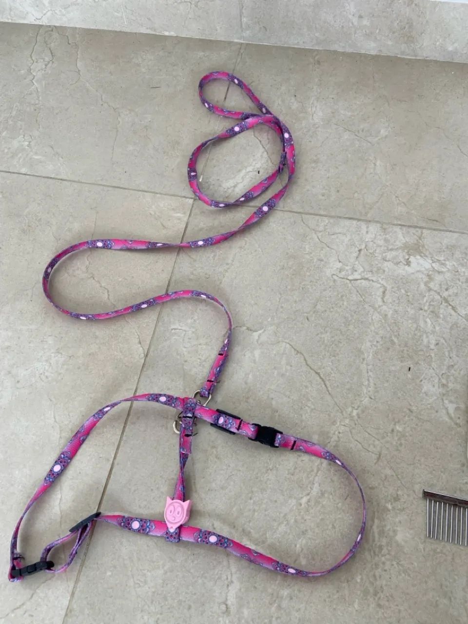 Peitoral e Guia para Cães Pequenos - Design Exclusivo