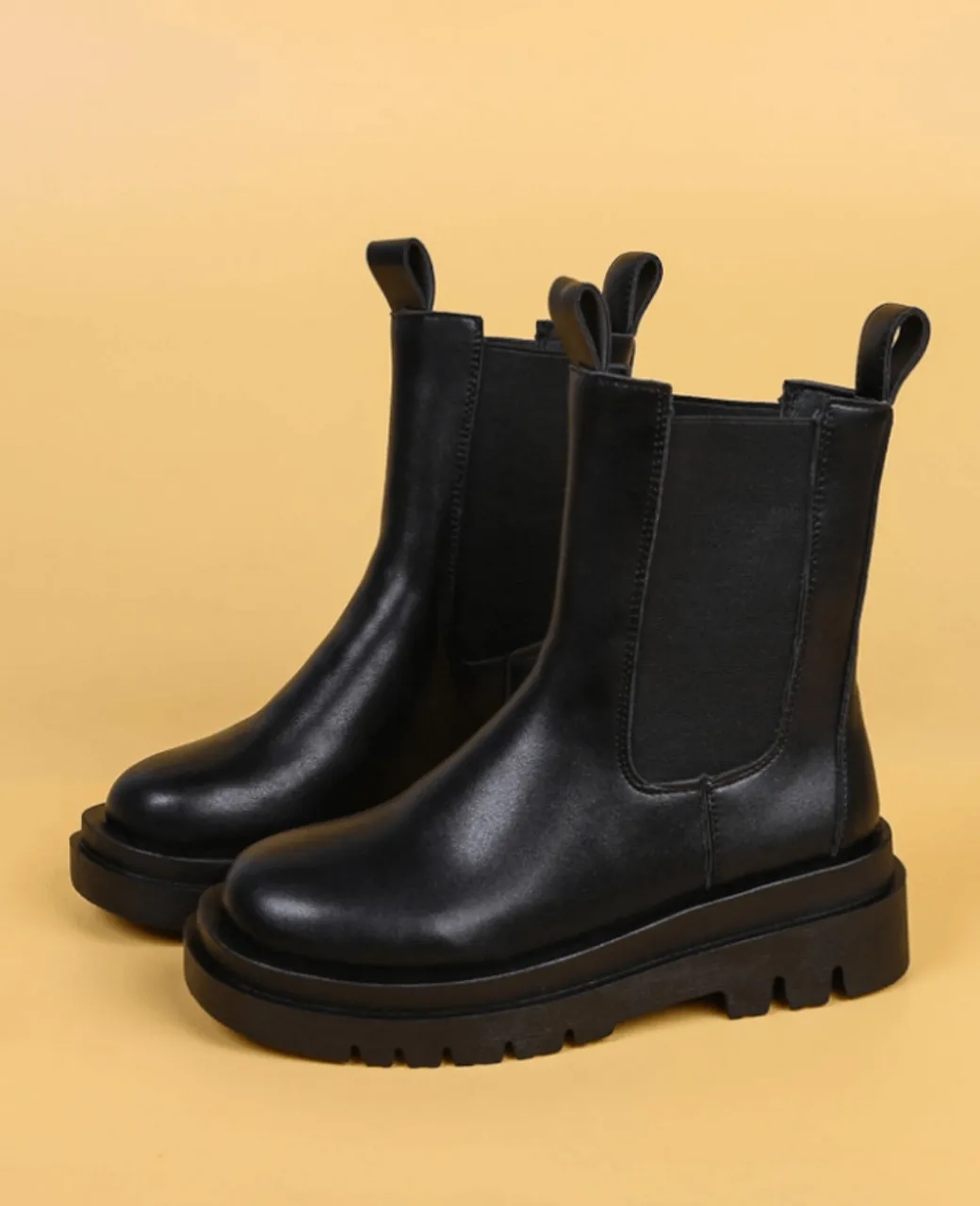 bota coturno shein chelsea