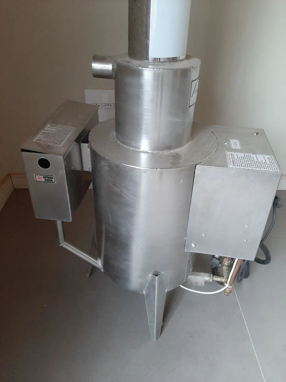 Sauna vapor glp 12mt. aço  inox. - Foto 4