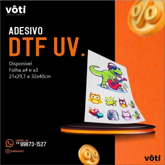 DTF Textil e UV  - Foto 2