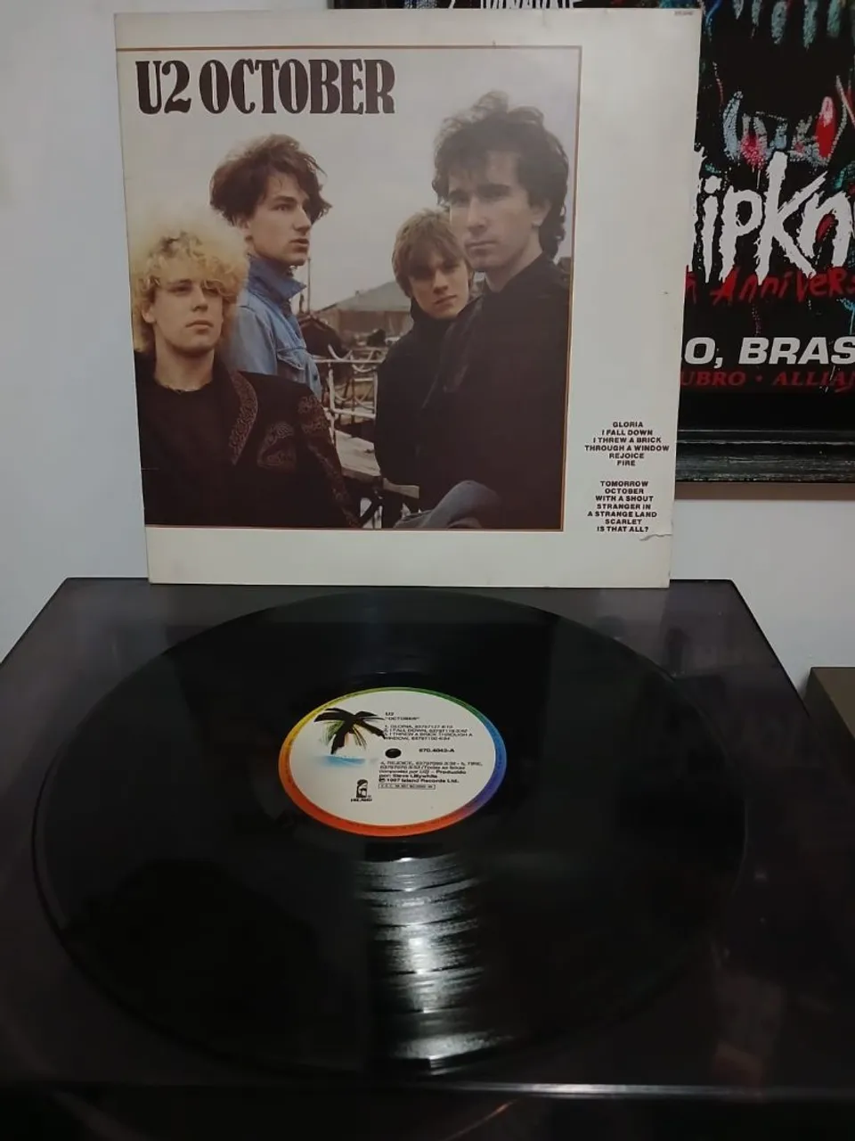 LP Disco de Vinil U2 - October