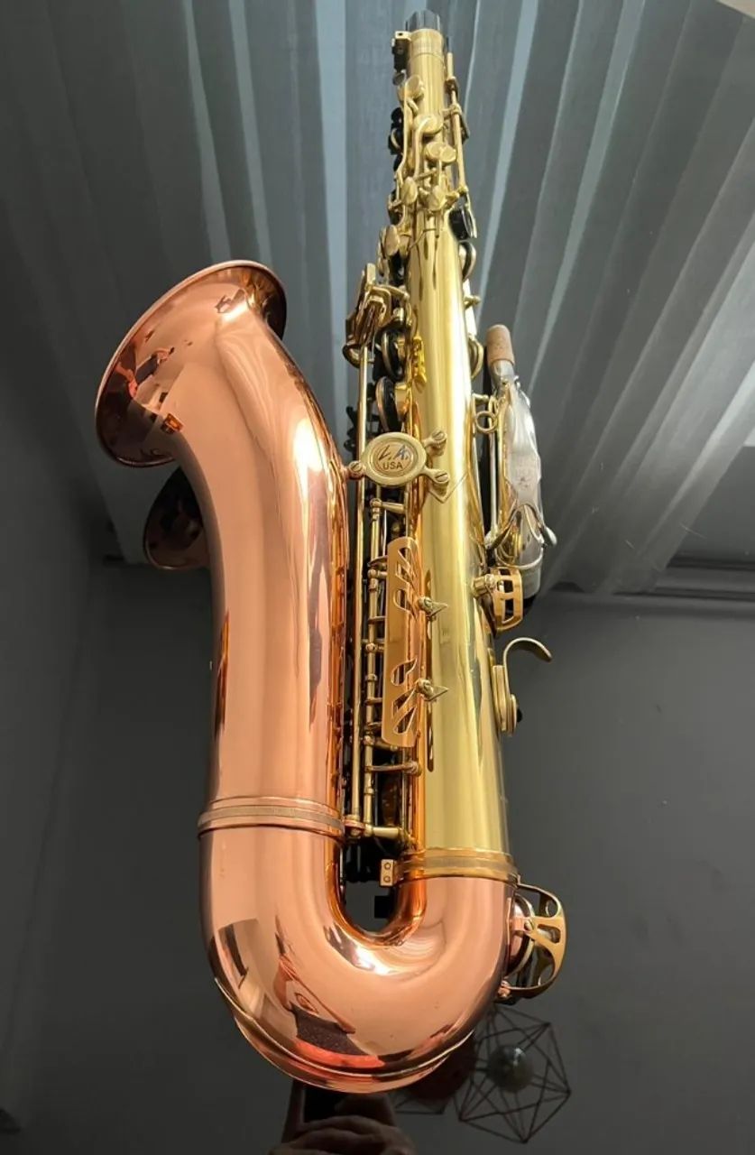 Sax tenor profissional L.A. SAX ROXY Campana de Cobre PEÇA ÚNICA  - Foto 5