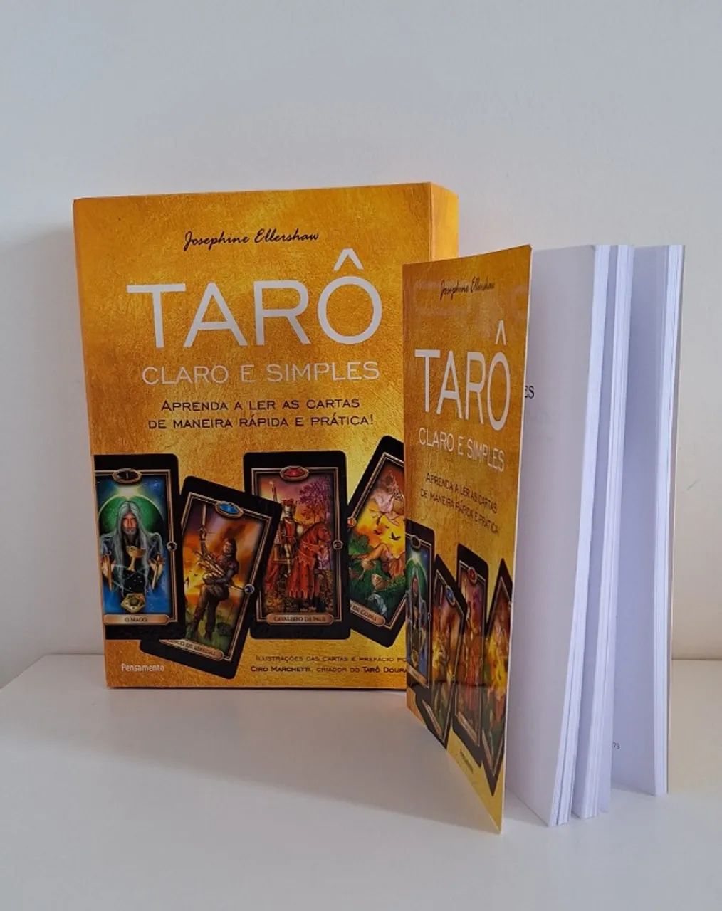 Cartas, livro e mapa 