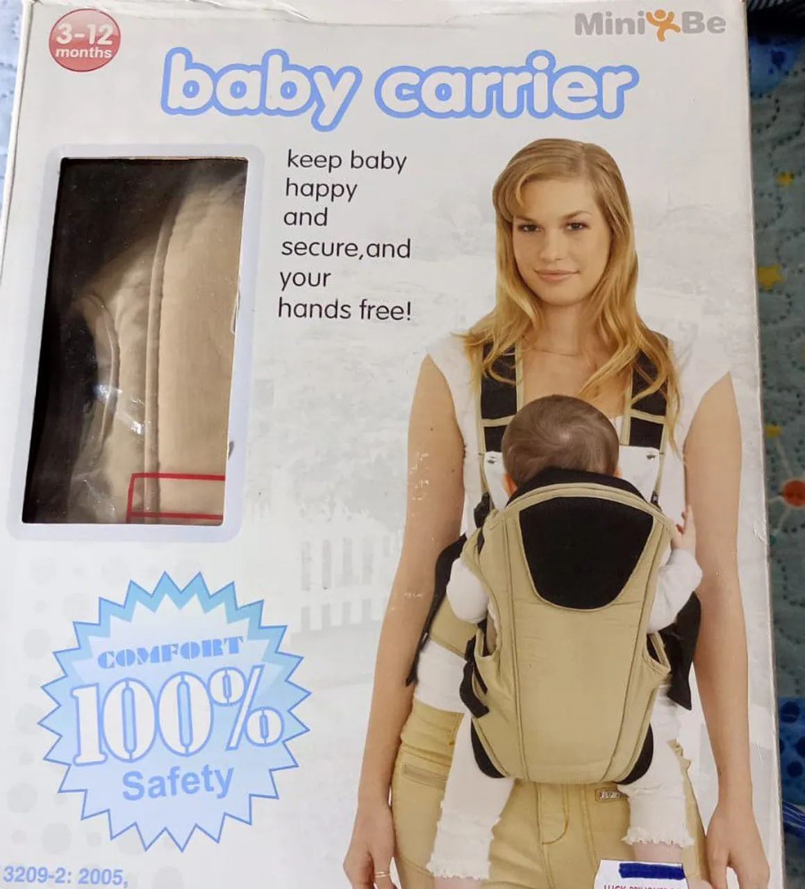 Canguru Ergonômico Bebê MiniBe - Conforto e Segurança