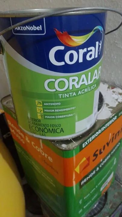Tinta Coral Acrílica 3,6L - Coral