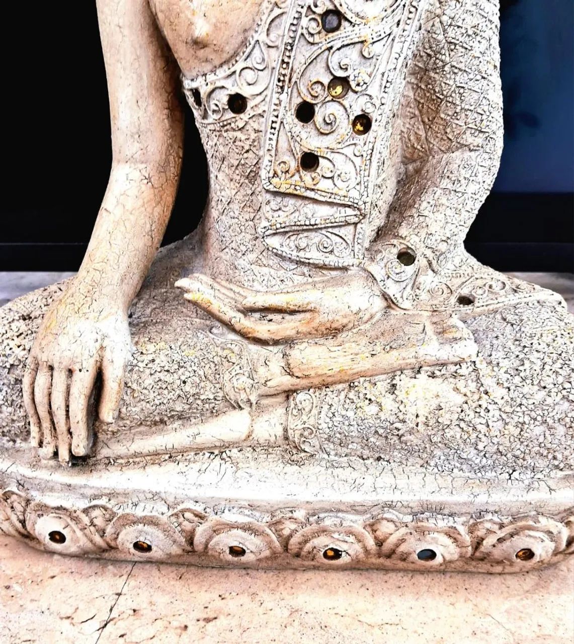 Estátua de Buda em Resina para Decoração - Foto 2