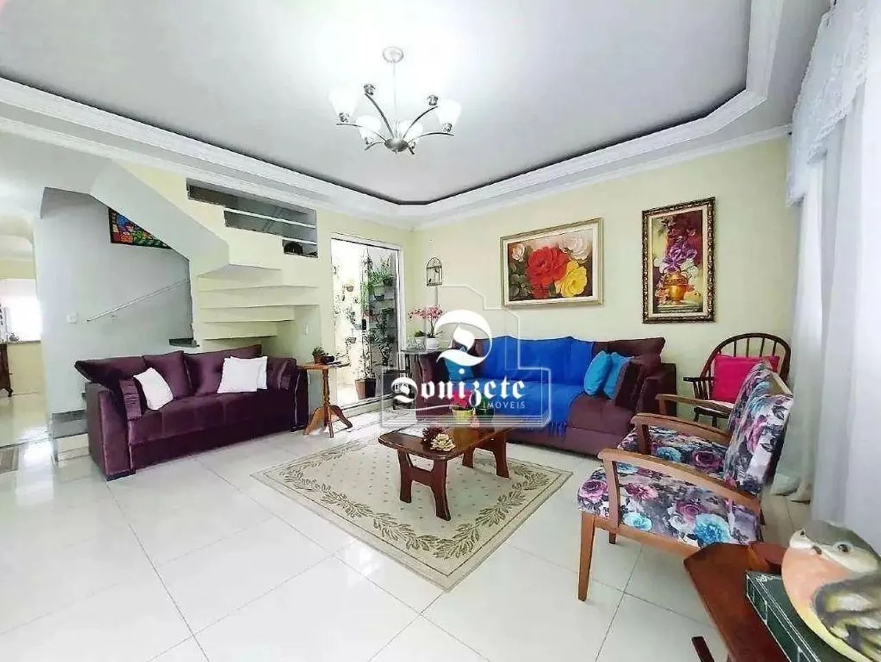 Sobrado com 3 dormitórios à venda, 224 m² por R$ 1.150.000,00 - Parque Jaçatuba - Santo An