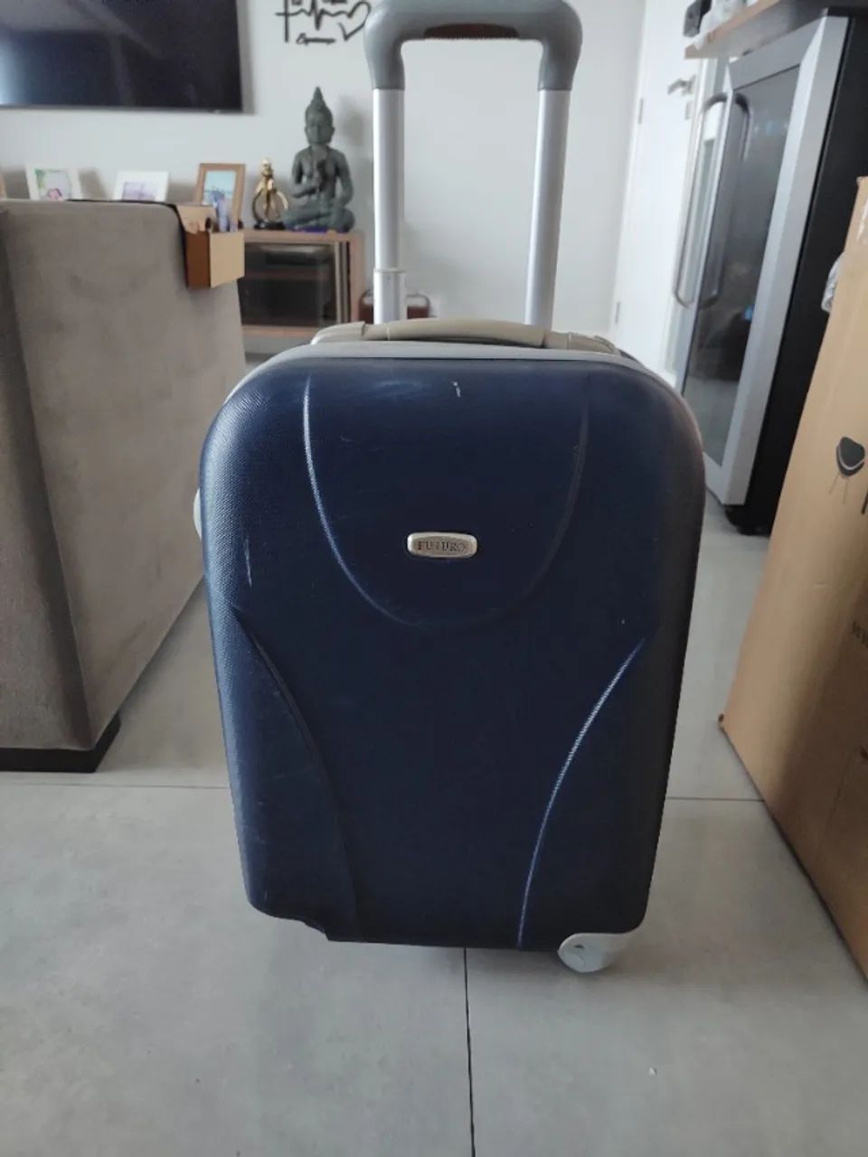 01 Mala Bagagem  10 kg - Faltando 01 das 04 rodas!!  - Vendo ou Troco. - Foto 3