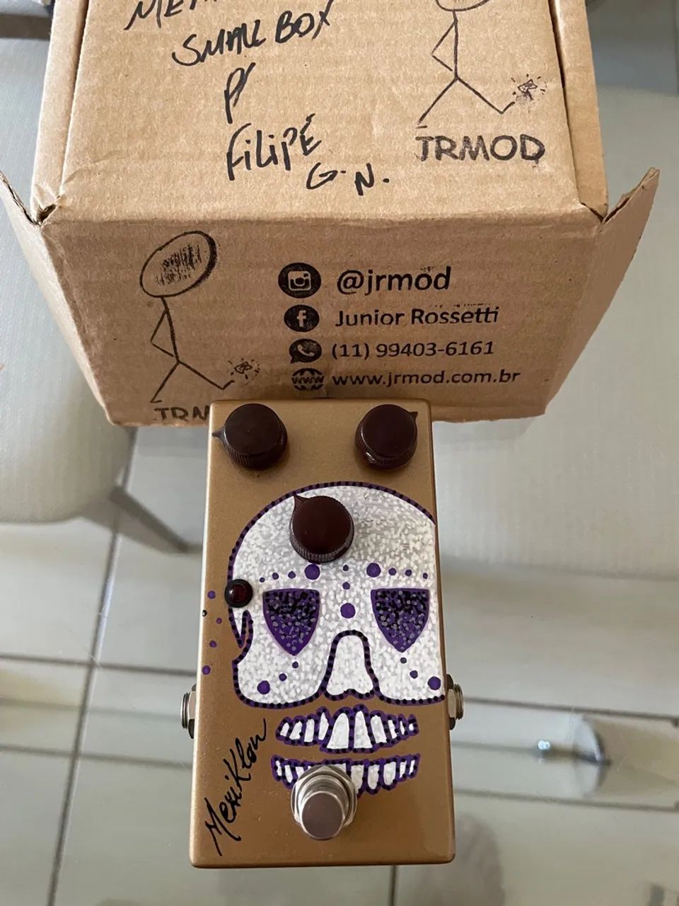 Pedal Klon JR MOD! ESTADO DE ZERO, - Foto 2