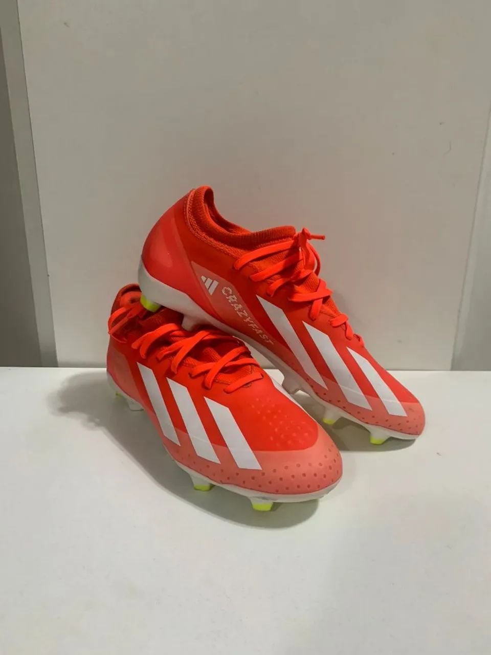 Chuteira De Campo Adidas X Crazyfast - Vermelha