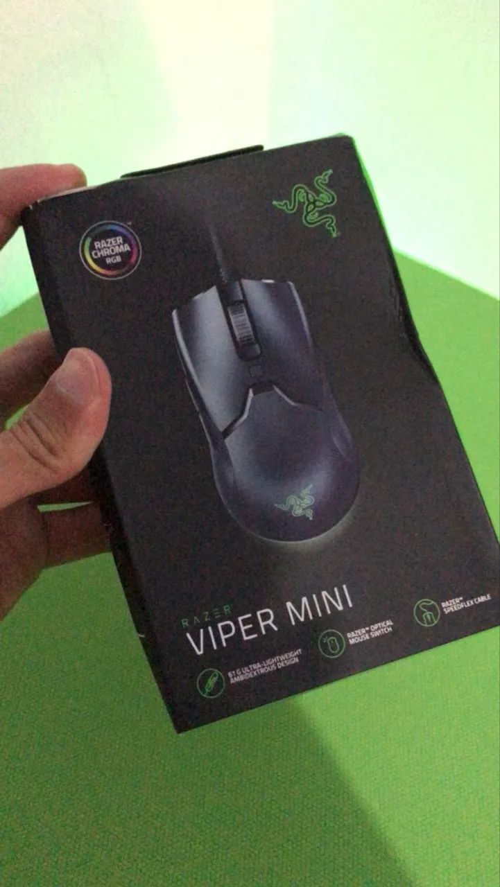 Mouse Gamer Viper Mini Razer Rgb