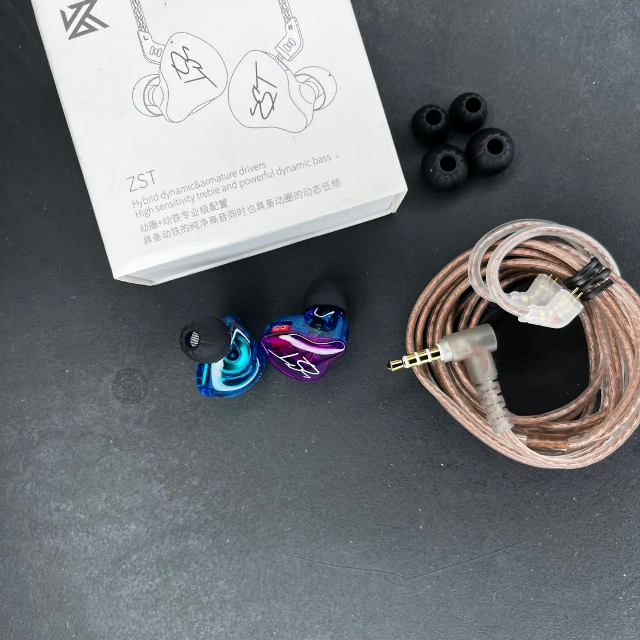 KZ ZST FONE DE OUVIDO INEAR RETORNO DE PALCO - Foto 6