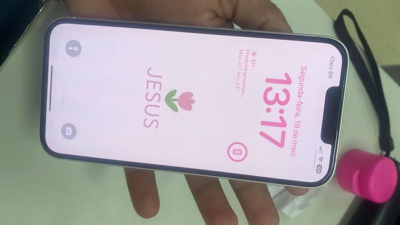 iPhone 14 branco 128 gigas - Foto 4