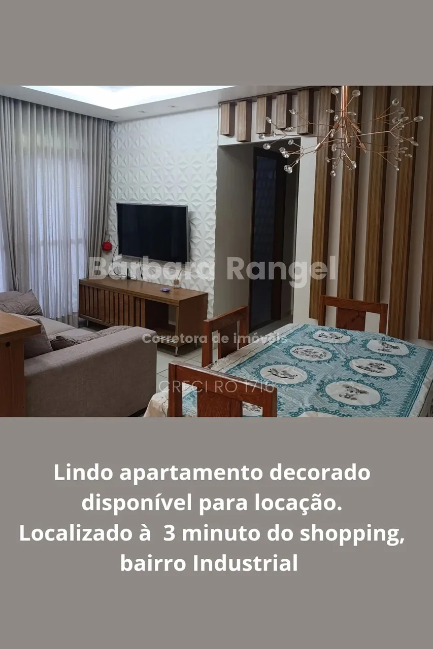 Apartamento mobiliado 2 quartos