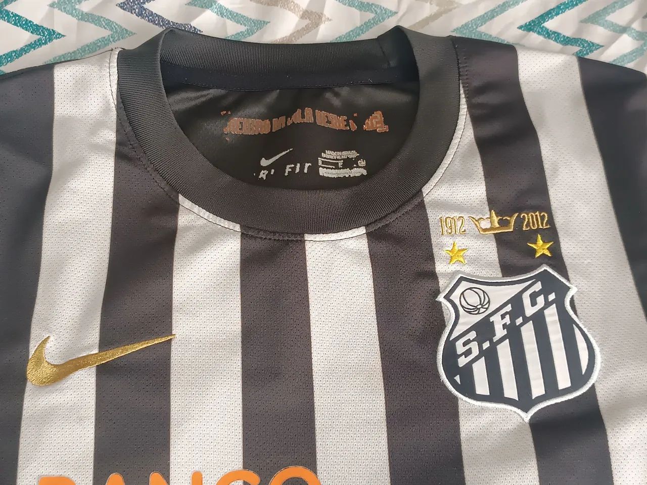 Camisa Futebol Santos 2012 - P - Foto 5