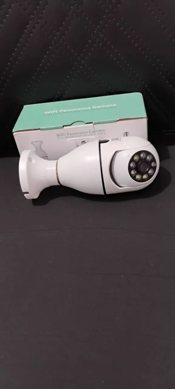 Câmera Wi-Fi Panorâmica para Lâmpada - Foto 2