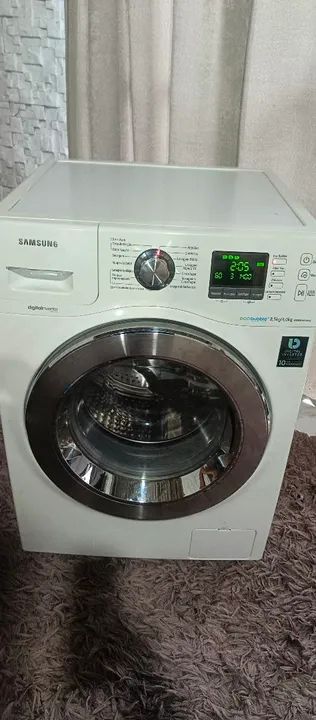  Samsung - Lava e Seca - 8.5kg - Bubble Wash - Foto 2