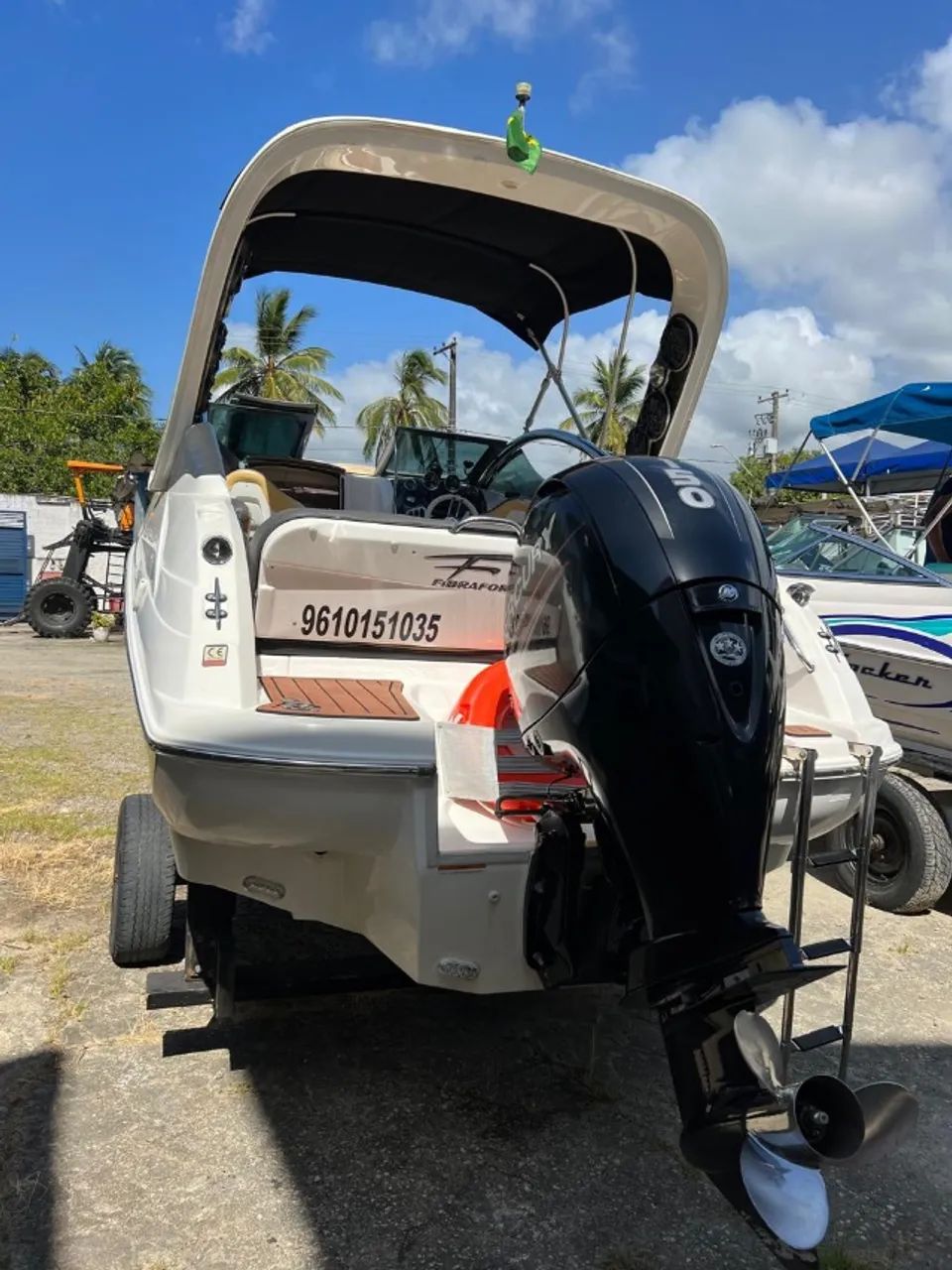 Vendo Focker 215 motor Mercury 150 HP (cota) - Foto 7