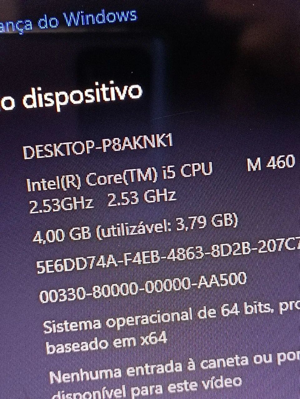 Notebook i5 , 500 GB , 4 ram , Win 10 , bem rápido  - Foto 3