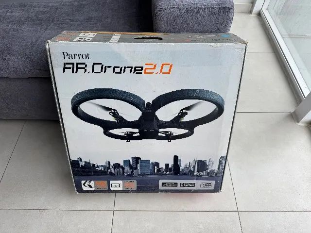Drone Parrot AR.Drone 2.0 Inteligencia Artificial Celular - Drones