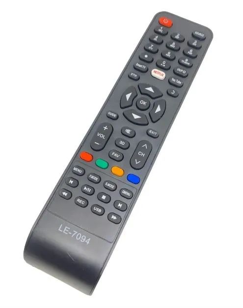 Controle Remoto Tv  Philco Smart Led Lcd Netflix Compatível Le-7094  Arduino COD-CP847  - Foto 2