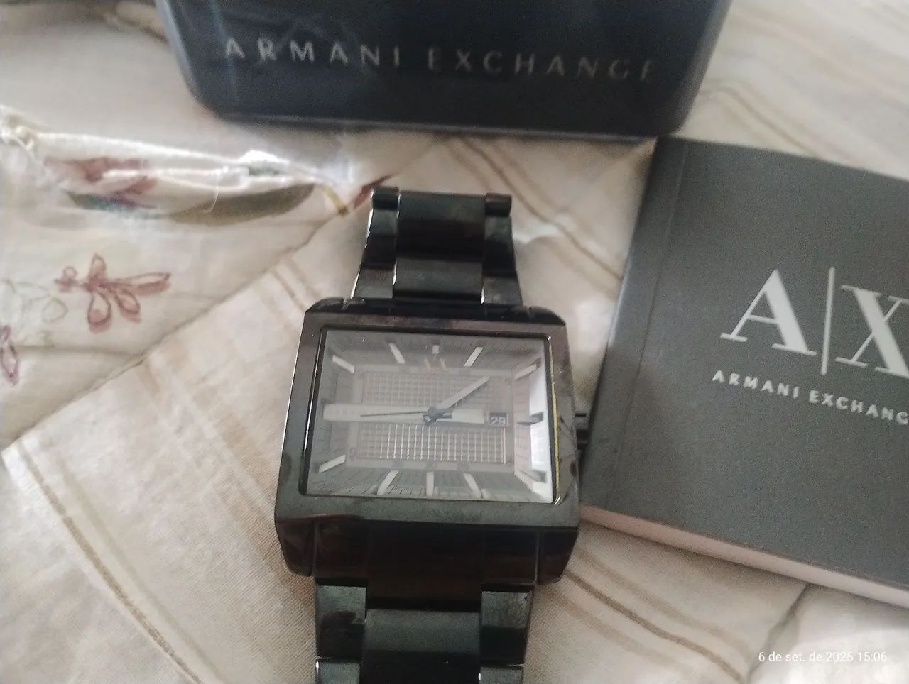 Relógio Armani Exchange ( semi novo)AX 2202 - Foto 3