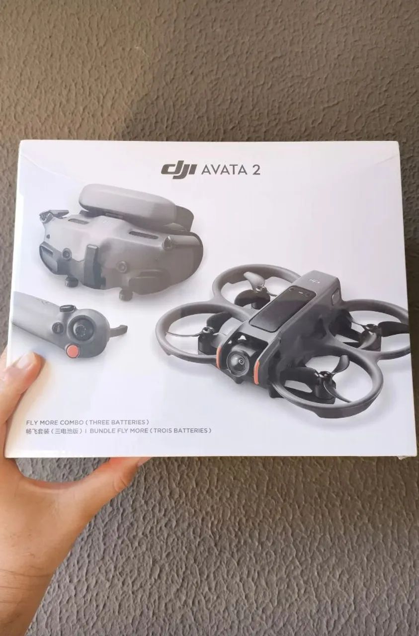 Drone DJI Avata 2 Fly More Combo (3 baterias) - Lacrado 