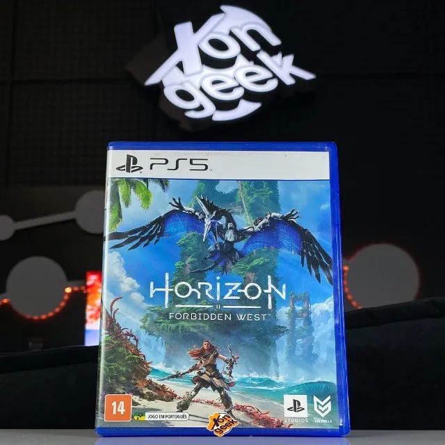 Jogo Horizon Forbidden West (Seminovo) | PS5 | Enfrente Máquinas Gigantes! - Entregamos!