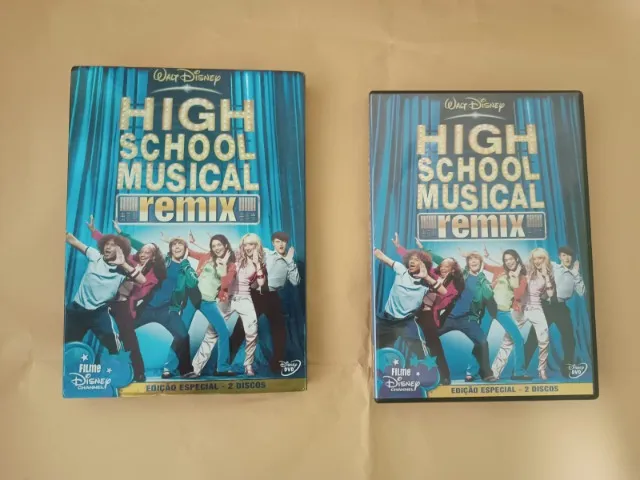 Dvd High School Musical Remix Duplo Original