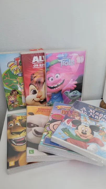 Lote de 7 DVDs infantis - Foto 2
