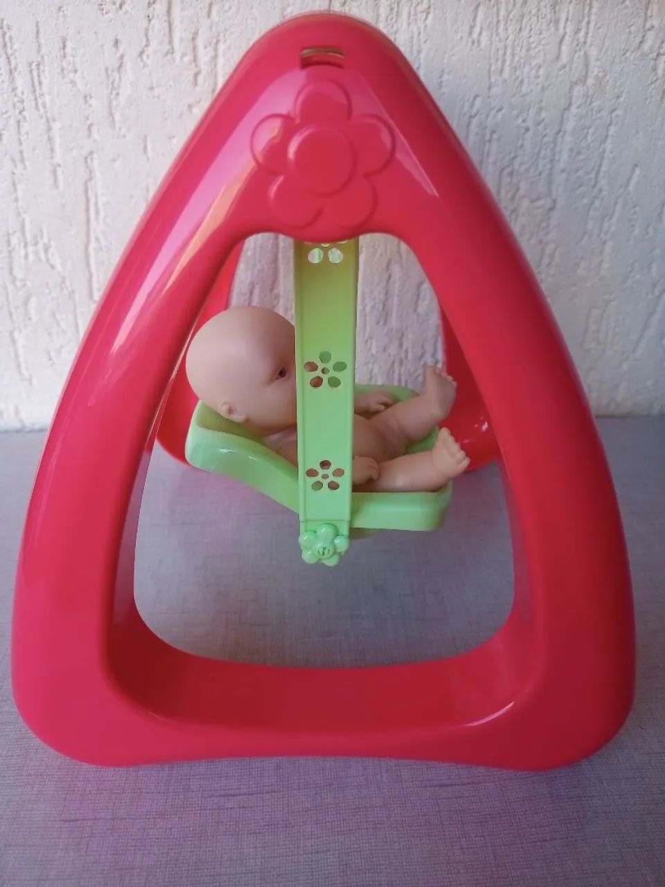 Balanço de Boneca com boneca  para Brincar - Foto 4