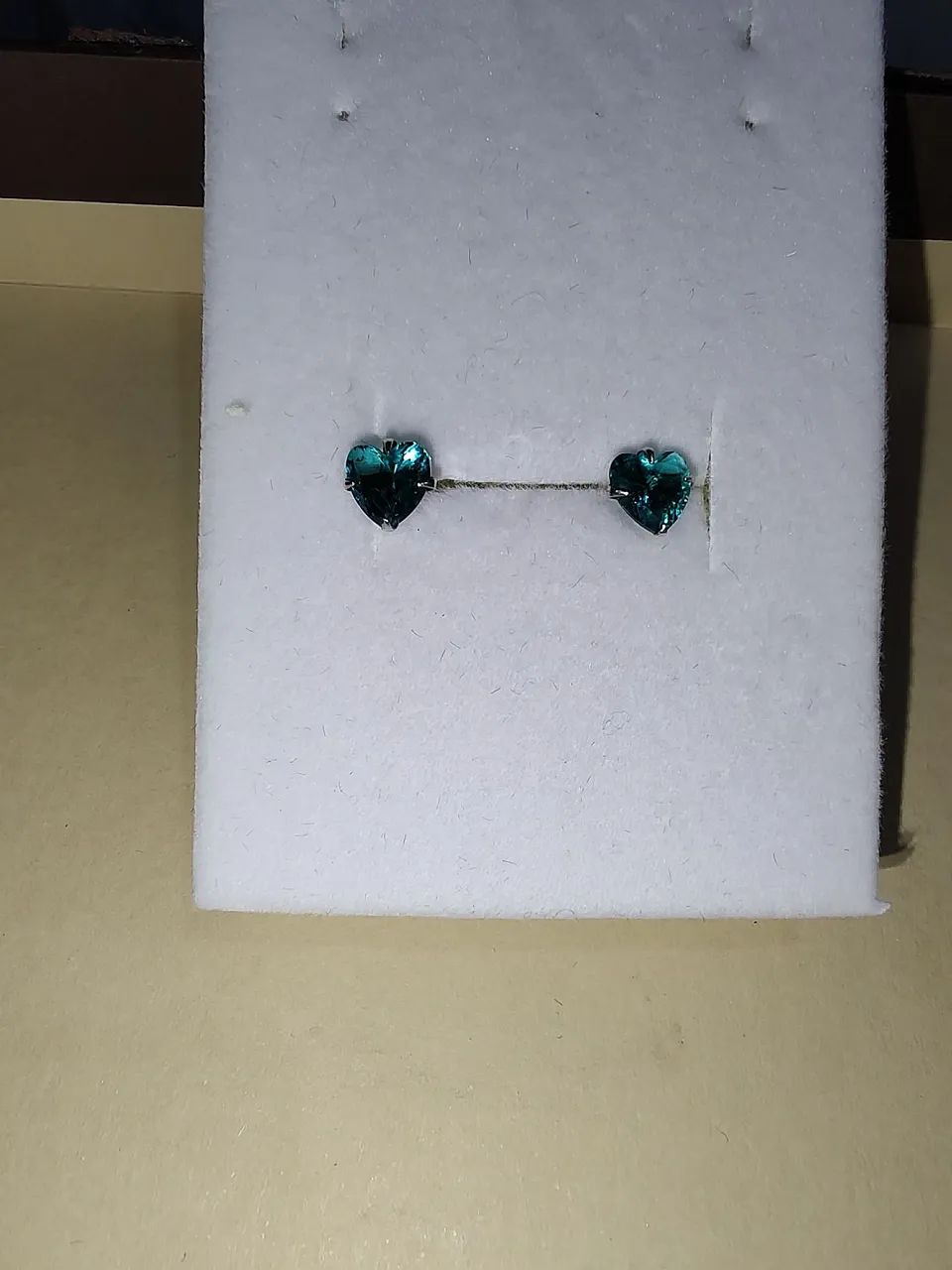Conjunto de colar e brincos de prata  - Foto 3