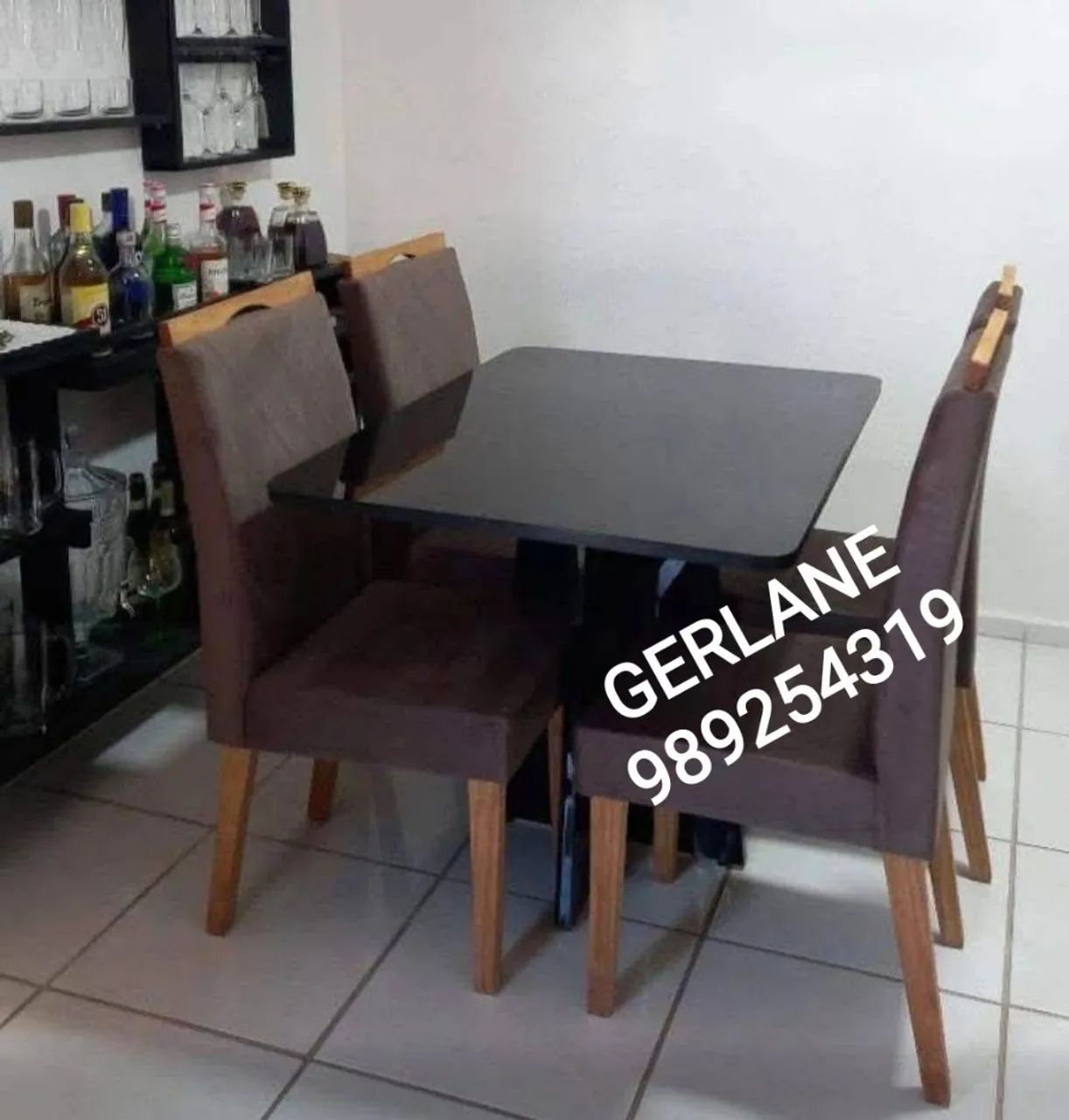 Mesa de Jantar com 4 Cadeiras - Elegância e Conforto - Foto 3