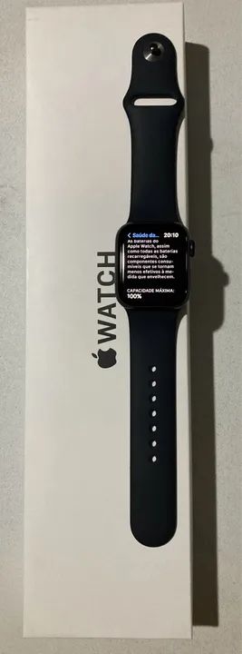Apple Watch SE GPS 40mm Space Gray/Midnight -Novo - Foto 6