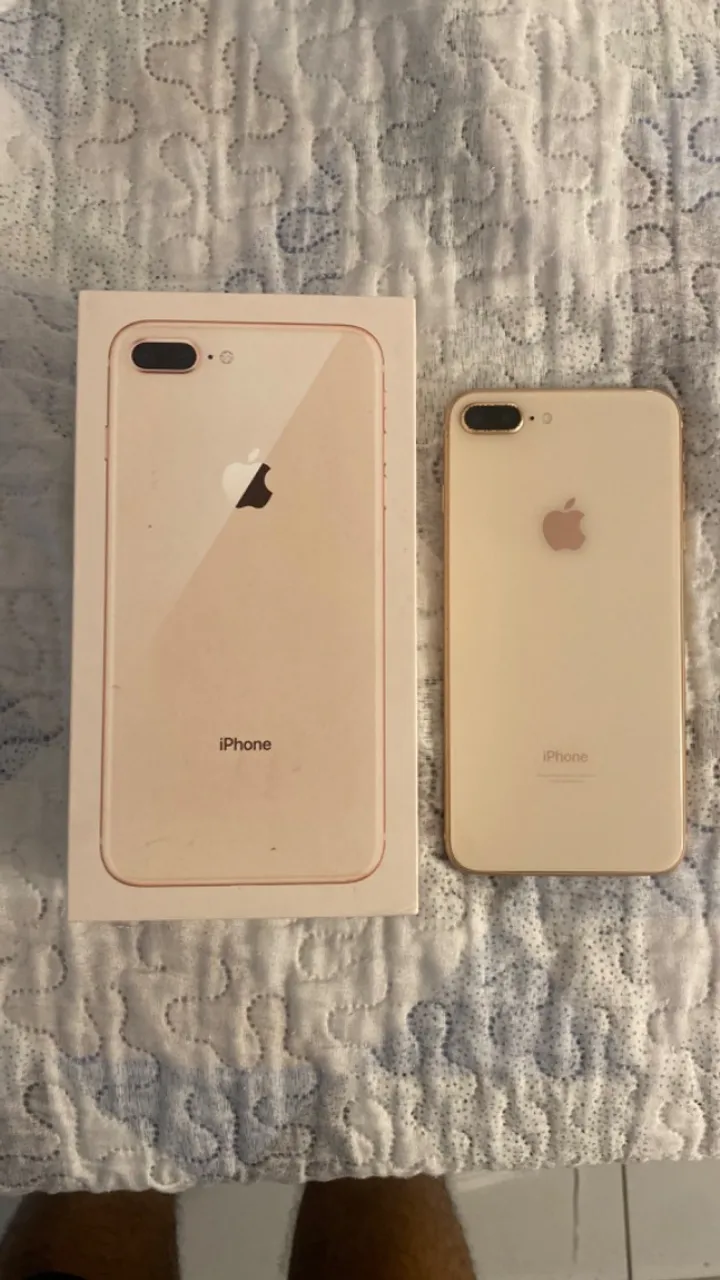 IPHONE 8 PLUS 128GB ACOMPANHA CAIXA