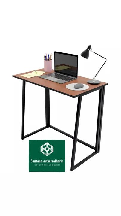 Mesa de Escritório Dobrável