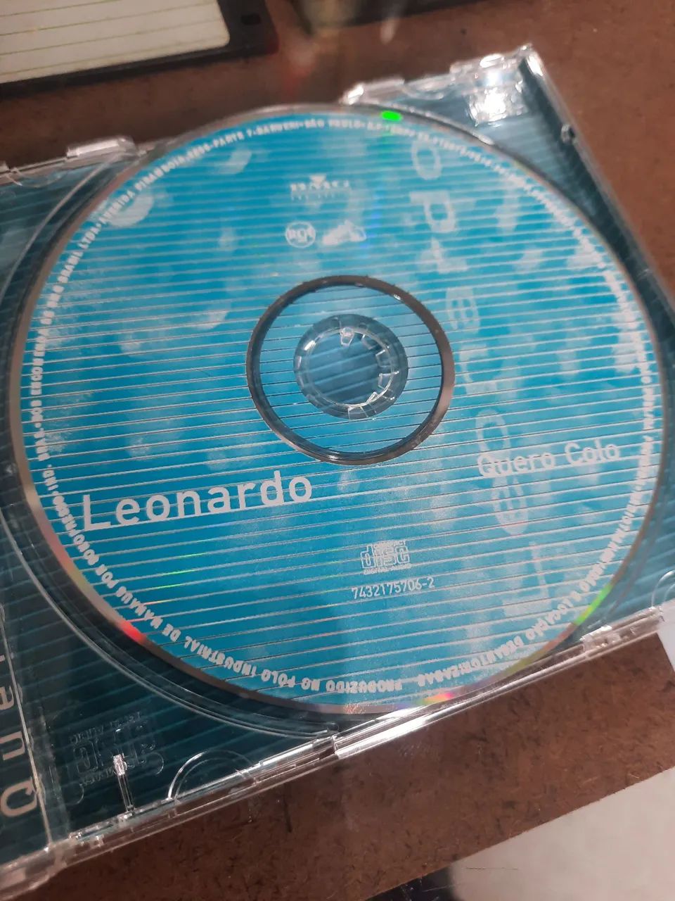 CD Quero Colo - Leonardo - Autografado **leia a descrição** - CDs