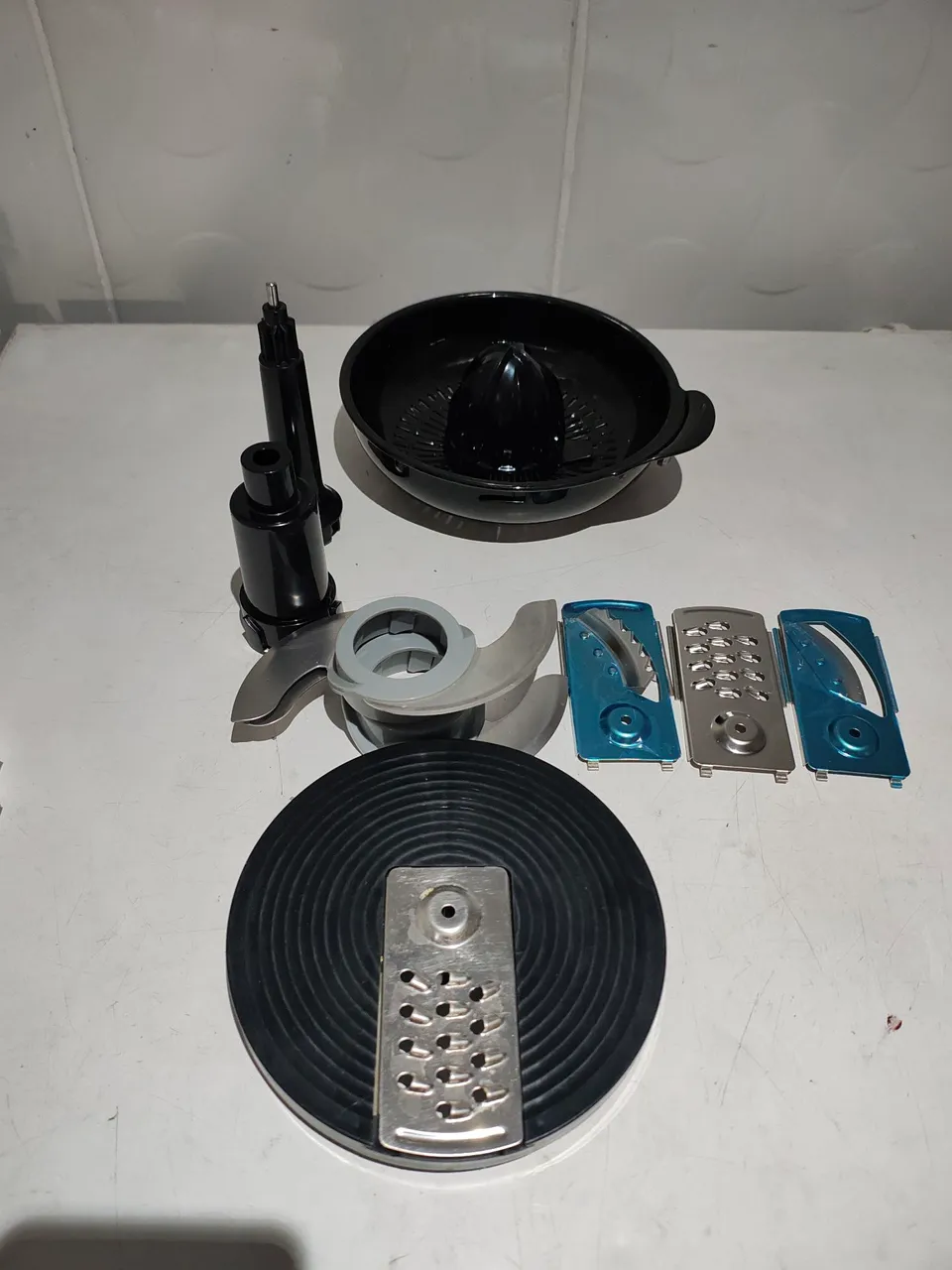 Peças do multiprocessador mondial turbo chef 7em 1.