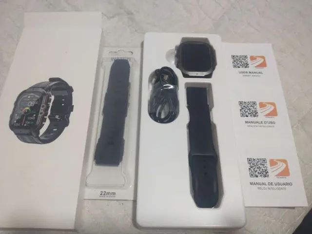 C26 relógio inteligente, Bluetooth Chamada Smartwatch - Foto 3
