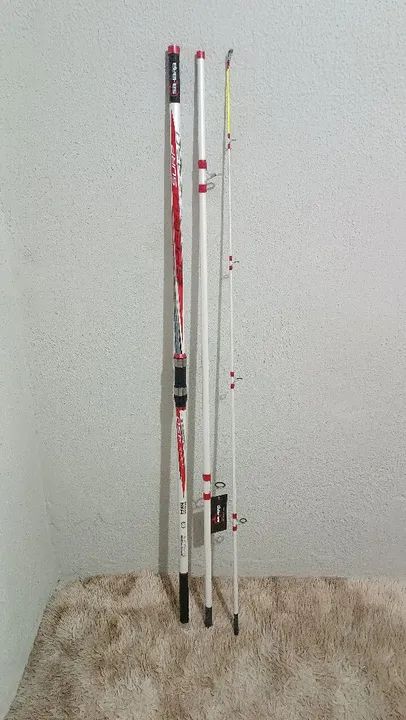 Vara de pesca 4,50m nova 