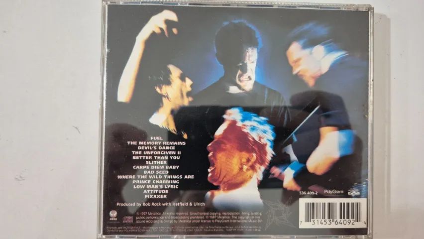 Cd Metallica - Reload - 1997 - Foto 3