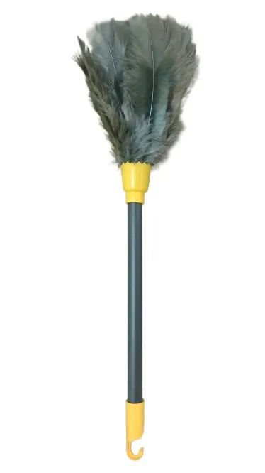 Espanador de po 50cm pena de avestruz limpa poeira