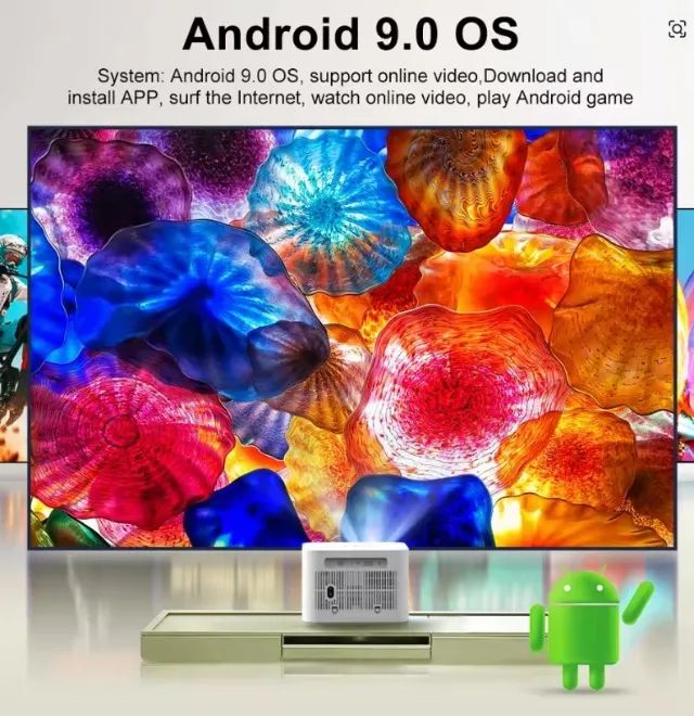 ThundeaL-Mini projetor Full HD TD91, vídeo 4K, 5G, WiFi, Android, portátil, Home Theater - Foto 4