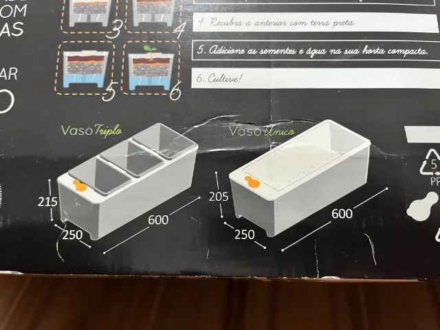 horta compacta para apartamento auto irrigável cultive - Foto 2