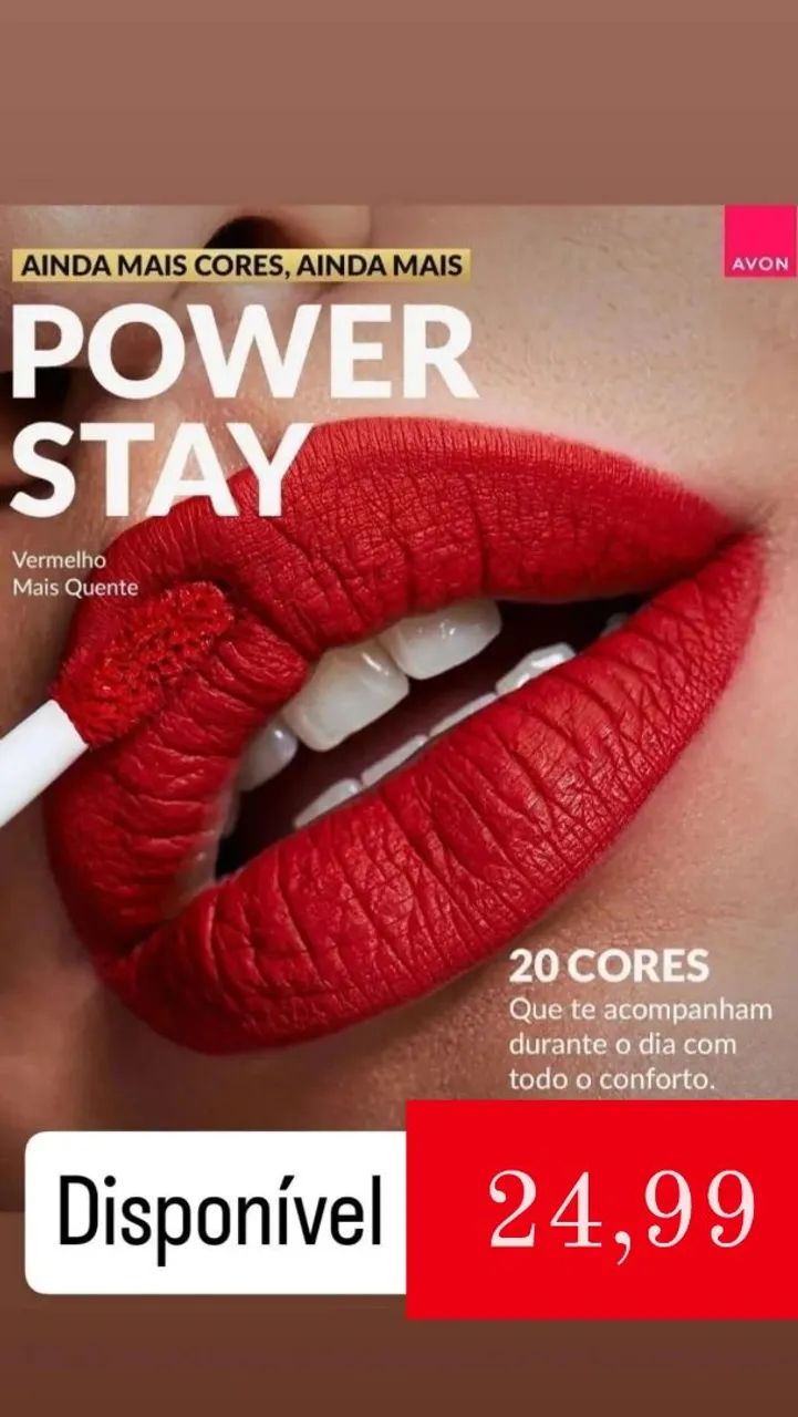 Batom Avon Power Stay 16 horas