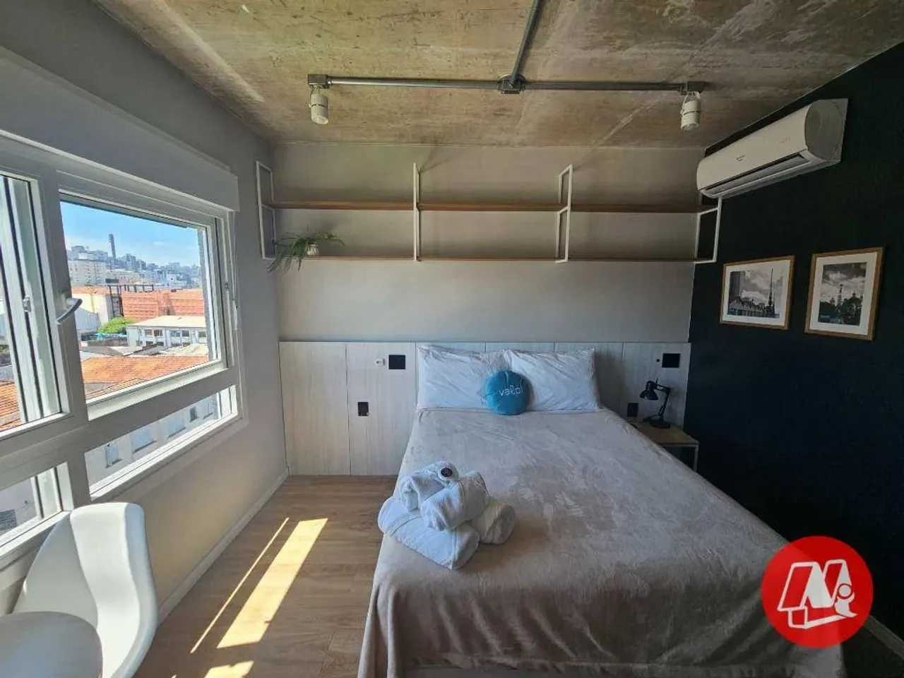 Studio com 1 dormitório para alugar, 27 m² no Bairro Santa Cecília - Porto Alegre/RS