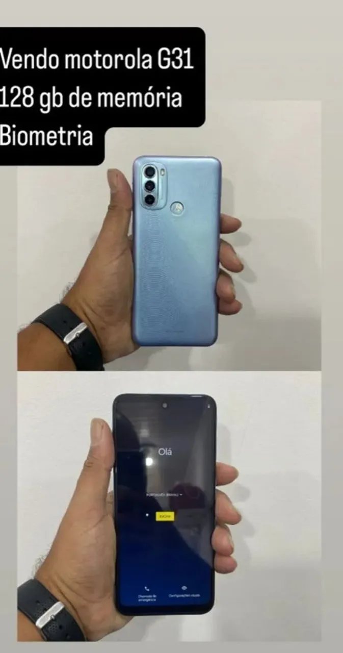 Celular 128GB impecável 5G completo!